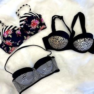 Forever 21 bikini bundle of 3 size M